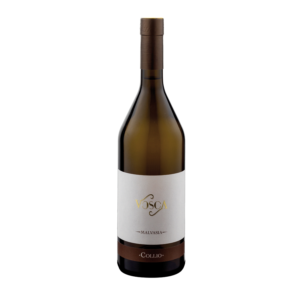 Flasche italienischer Weißwein, Malvasia, Weinanbaugebiet Collio, Delizia
