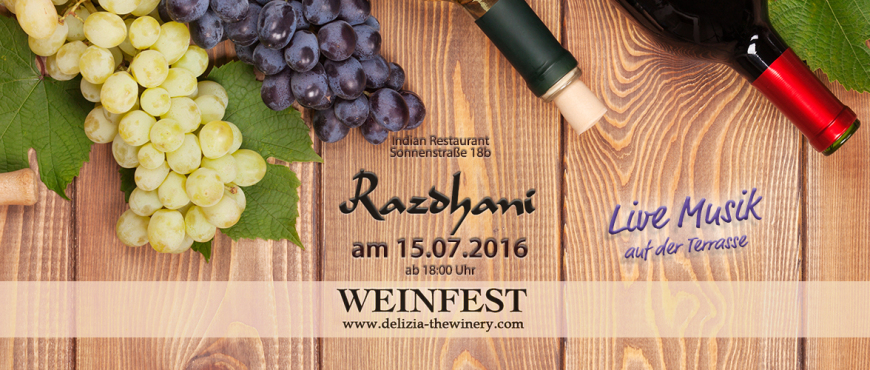 Delizia Sommerfest im Restaurant Razdhani